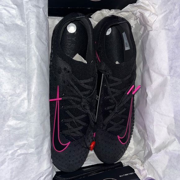 Nike Phantom Ultra Venom 'Black Pink Blast' FG Size 11 Soccer Cleats. - Picture 2 of 11